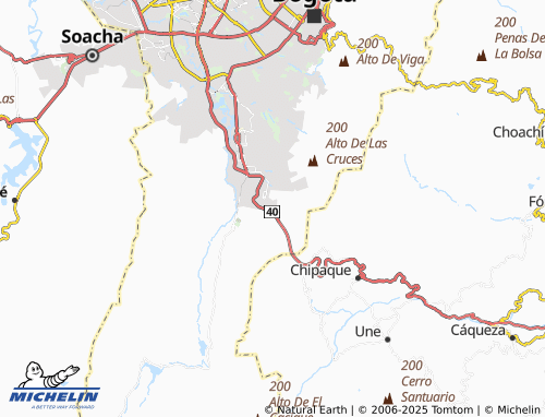 MICHELIN El Portal del Divino map - ViaMichelin