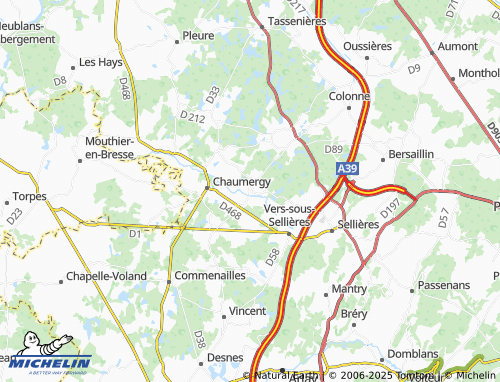 Mapa MICHELIN Le Villey - ViaMichelin