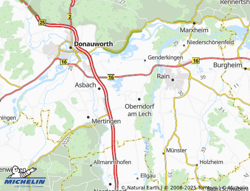 MICHELIN Eggelstetten map - ViaMichelin