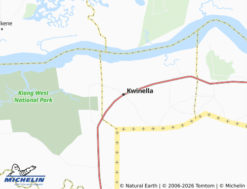 Mappa MICHELIN Kwinella - ViaMichelin