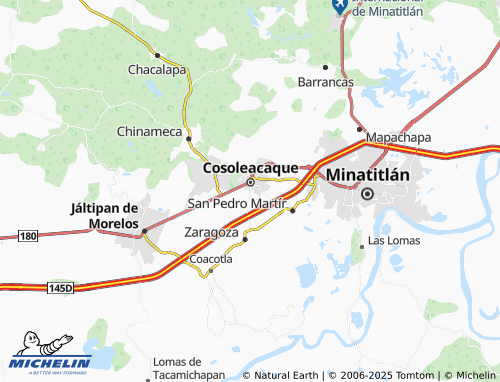 MICHELIN Los Prados map - ViaMichelin