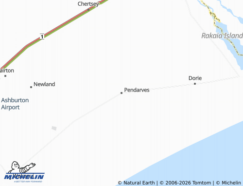 Mapa MICHELIN Pendarves - ViaMichelin