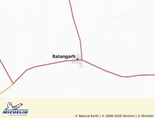 Mappa MICHELIN Ratangarh - ViaMichelin