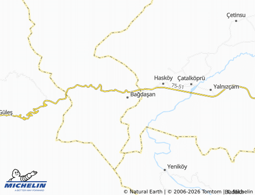 Mappa MICHELIN Bağdaşan - ViaMichelin