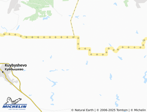 MICHELIN Novaya Nadezhda map - ViaMichelin