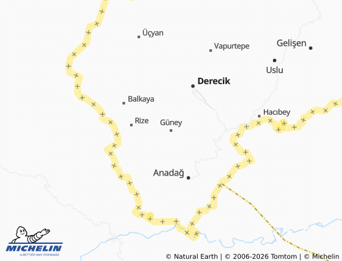 Mappa MICHELIN Güney - ViaMichelin