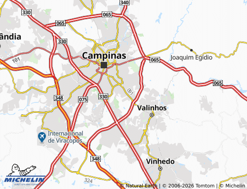 Mapa MICHELIN Jardim Amazonas - ViaMichelin