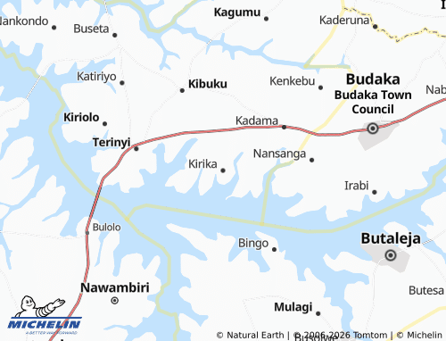 Mappa MICHELIN Kirika - ViaMichelin