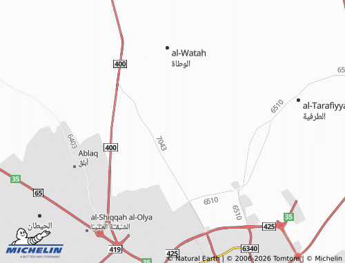 MICHELIN-Landkarte al-Firdaws - ViaMichelin