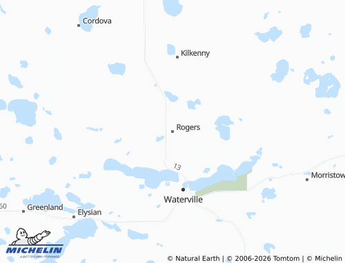 Mappa MICHELIN Rogers - ViaMichelin