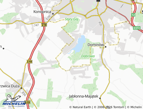 Mapa MICHELIN Zemborzyce - ViaMichelin