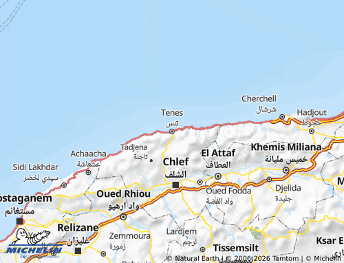 Mappa MICHELIN Tinis - ViaMichelin