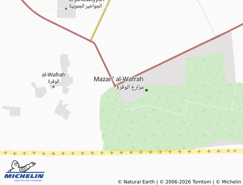 MICHELIN New Wafra City Block 4 map - ViaMichelin
