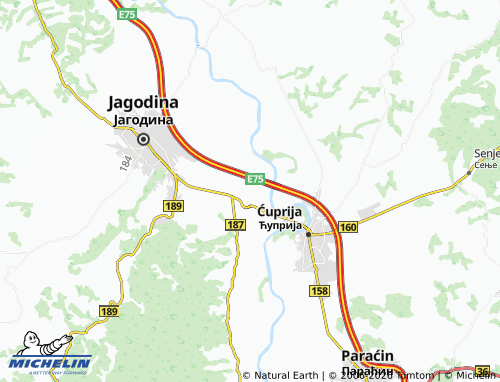 Mapa MICHELIN Mijatovac - ViaMichelin