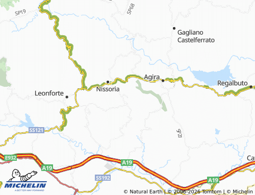 MICHELIN San Giorgio Secondo map - ViaMichelin