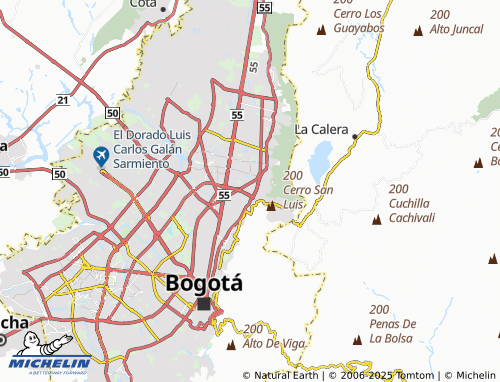 MICHELIN Escuela de Infanteria map - ViaMichelin