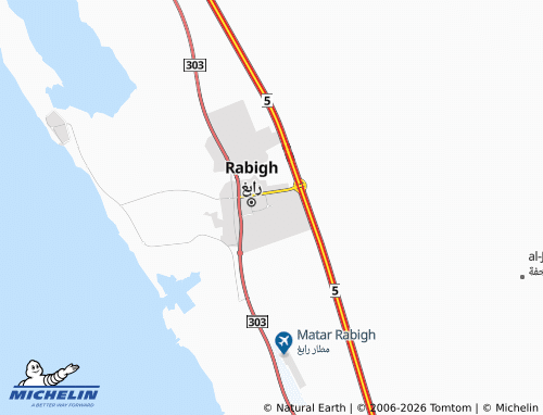 MICHELIN-Landkarte almarjania - ViaMichelin