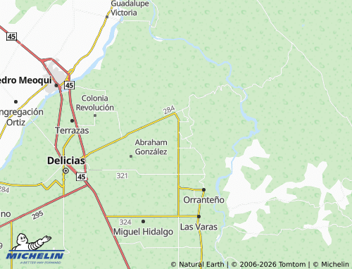 Mappa MICHELIN Colonia El Alamito - ViaMichelin