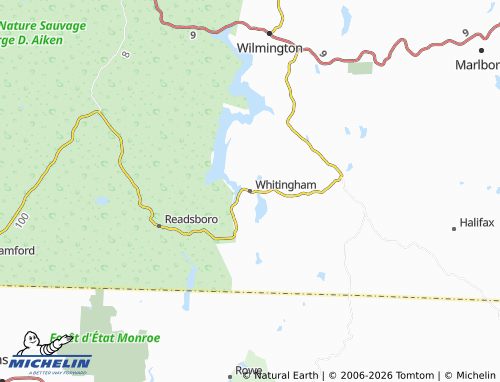 Mappa MICHELIN Whitingham - ViaMichelin