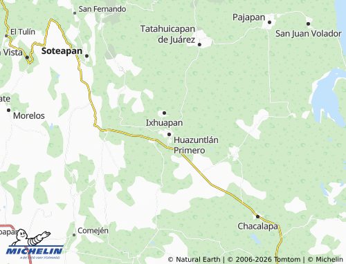 Kaart MICHELIN Yuribia - ViaMichelin