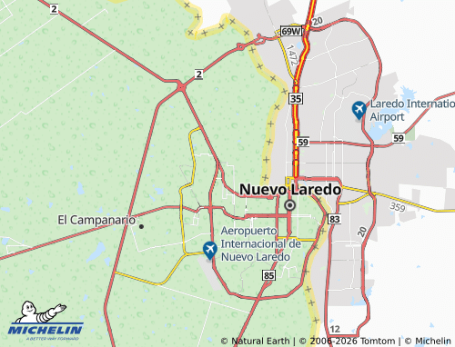 Mappa MICHELIN Bertha del Avellano - ViaMichelin