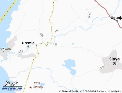MICHELIN Sidok map - ViaMichelin