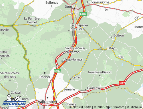 Mappa MICHELIN Saint-Laurent-Beauménil - ViaMichelin