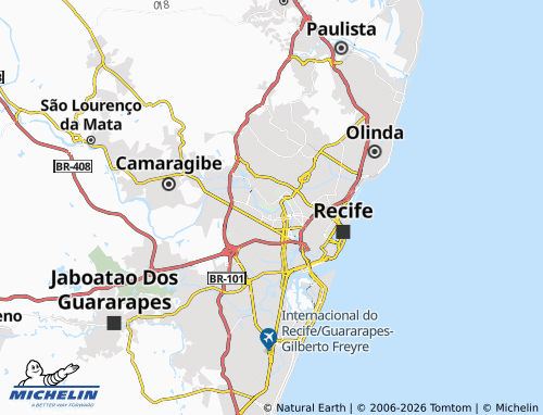 Mapa MICHELIN Santana - ViaMichelin