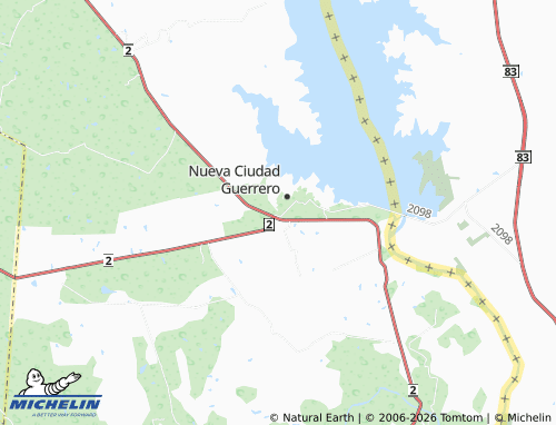 Mappa MICHELIN Ruiz Cortines - ViaMichelin