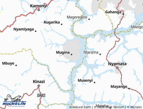 MICHELIN Mugina map - ViaMichelin