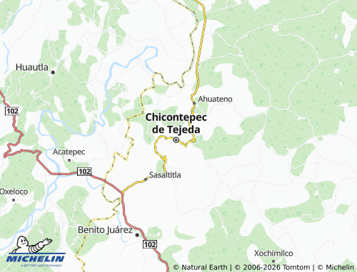 Mapa MICHELIN Cruz Verde - ViaMichelin