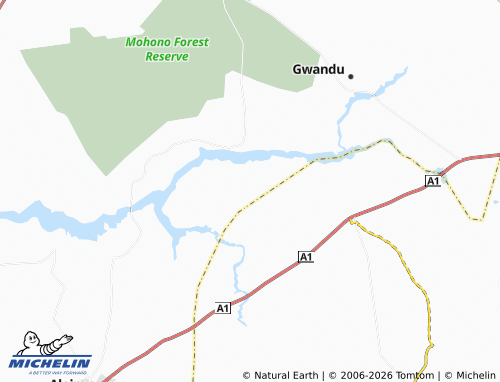 Mappa MICHELIN Jole-Birni - ViaMichelin