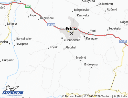 Mapa MICHELIN Alacabal - ViaMichelin
