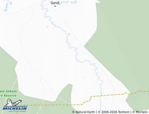 MICHELIN Jigara map - ViaMichelin