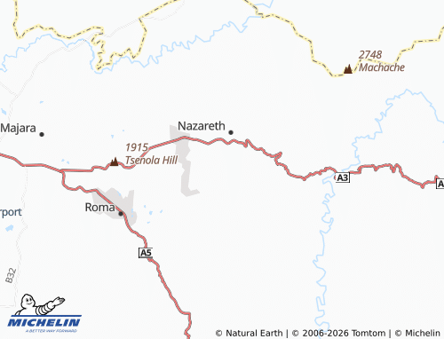 Carte MICHELIN Ha Tsoili - ViaMichelin