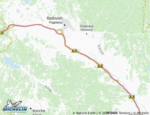 MICHELIN Suldurci map - ViaMichelin