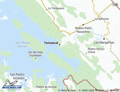 MICHELIN Heladio Ramírez López map - ViaMichelin