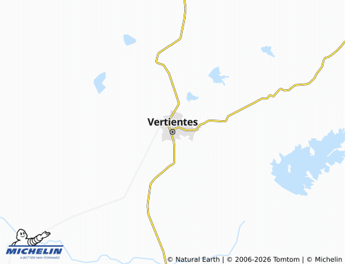 MICHELIN-Landkarte Vertientes - ViaMichelin