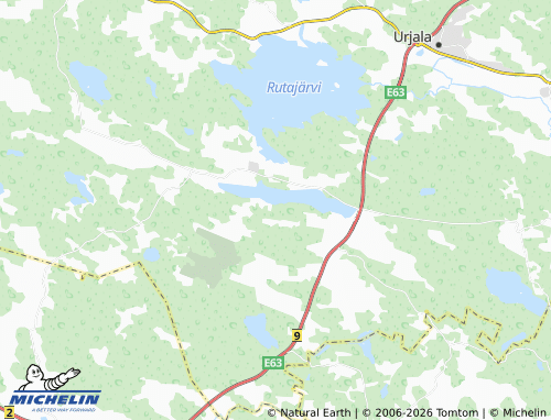 MICHELIN-Landkarte Väkkärä - ViaMichelin
