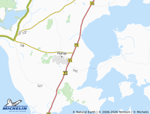 MICHELIN-Landkarte Heltborg - ViaMichelin