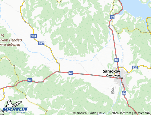 MICHELIN-Landkarte Relyovo - ViaMichelin