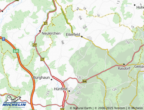 MICHELIN Betzenrod map - ViaMichelin