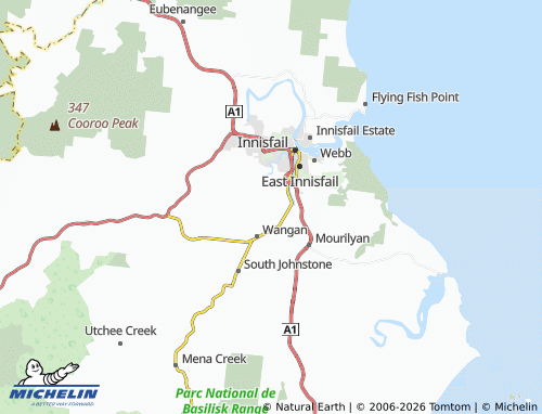 MICHELIN Mundoo map - ViaMichelin