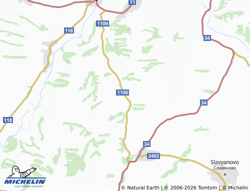 MICHELIN Brashlyanitsa map - ViaMichelin