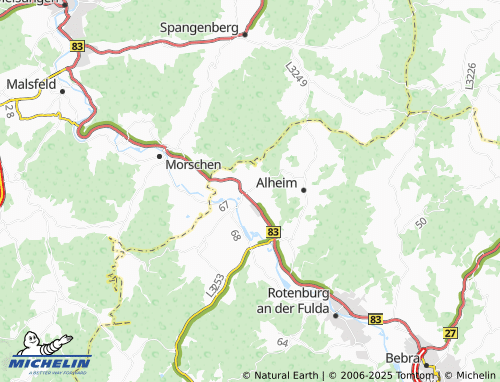 Mapa MICHELIN Heinebach - ViaMichelin
