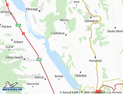 MICHELIN Rogoaza map - ViaMichelin