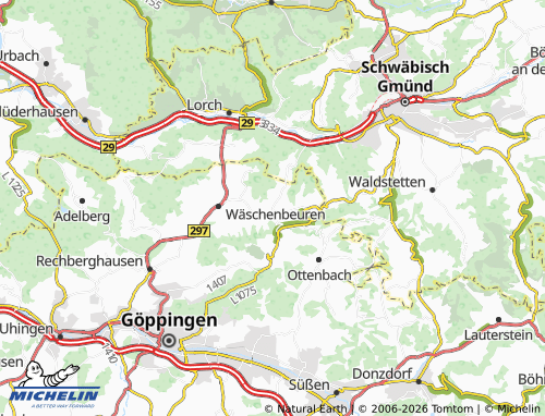 MICHELIN Maitis map - ViaMichelin