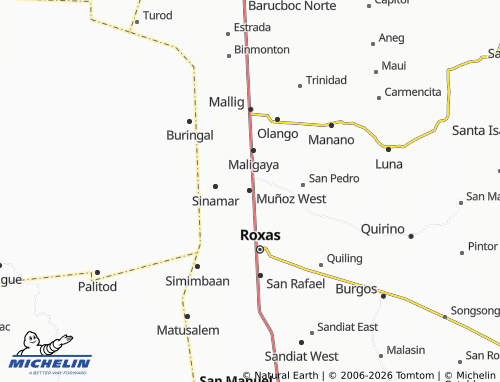 Mappa MICHELIN Muñoz West - ViaMichelin