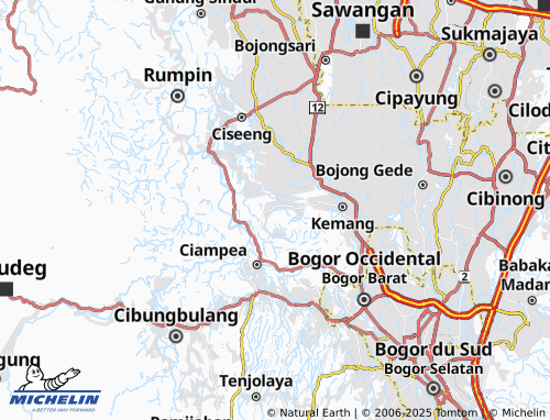 Mapa MICHELIN Candali - ViaMichelin