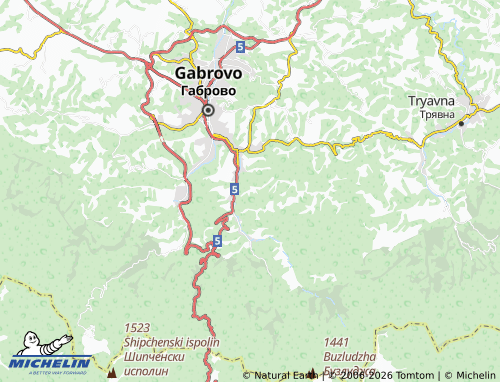 Mapa MICHELIN Todorovtsi - ViaMichelin